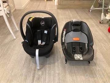 Seggiolino ovetto cybex aton 5 + base isofix