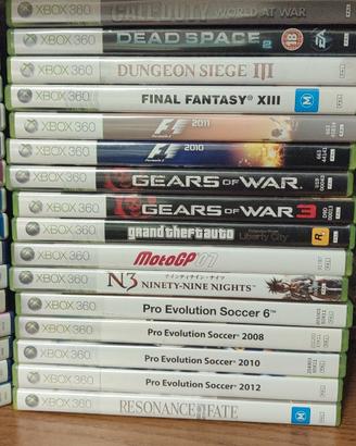 Videogame Microsoft Xbox 360: PES,Call of Duty,GTA
