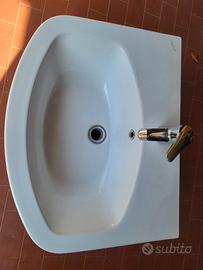 lavabo Dolomiye + rubinetto ibergrif  