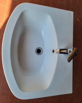 lavabo Dolomiye + rubinetto ibergrif  