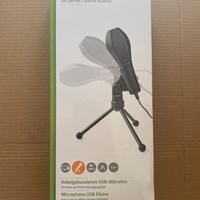 MICROFONO USB A CONDENSATORE PER PC - NEDIS