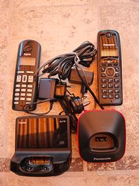 COPPIA TELEFONO CORDLESS GIGASET AL110 PANASONIC