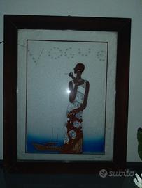 Quadro Vogue figura di Donna