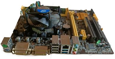 SCHEDA MADRE ASUS H81M2,CPU INTEL G3220, 8 GB RAM