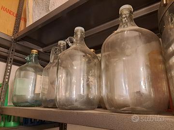 16 damigiane 5 litri 