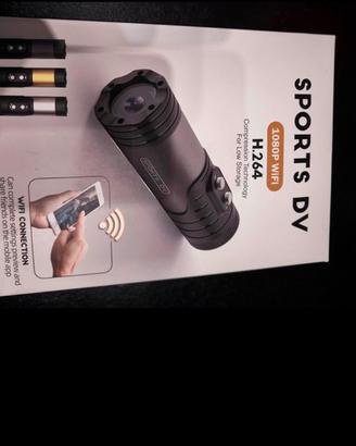 Action cam bici e moto impermeabile giroscopica