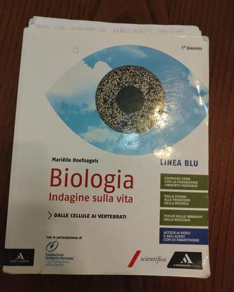Libro biologia, indagine sulla vita 