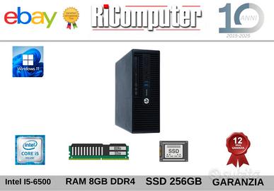 PC HP I5-6500 RAM 8GB SSD 256GB WIN 11 PRO