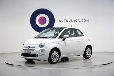 FIAT 500 1.2 LOUNGE NEOPATENTATI TETTO PANORAMA
