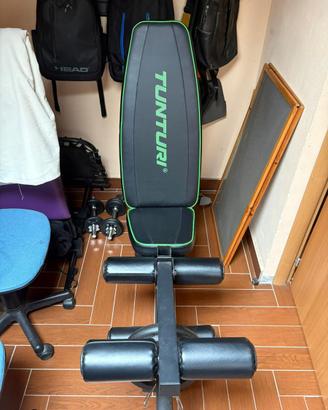 Tunturi UB60 panca palestra multifunzione + dischi