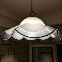 Lampadario vetro fatto a mano