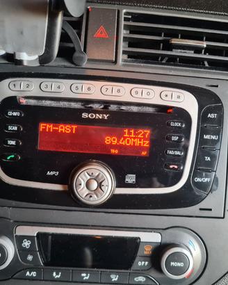 STEREO ORIGINALE FORD C-MAX TITANIUM DEL 2008