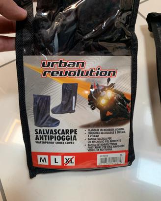 Salvascarpe antipioggia per moto XL