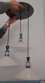 lampadario e applique coordinata 