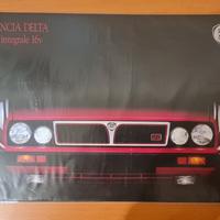 Depliant Lancia Delta HF Integrale 16V