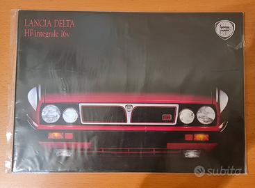 Depliant Lancia Delta HF Integrale 16V
