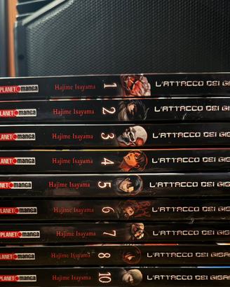 Manga L' Attacco dei Giganti shingeki no kyojin
