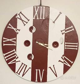 orologio da parete gigante artigianale 
