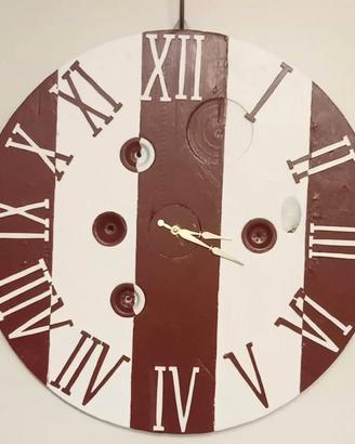 orologio da parete gigante artigianale 