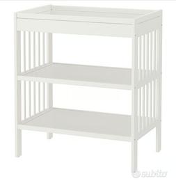 Fasciatoio Ikea Gulliver con materassino 