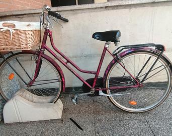 bicicletta da donna modello olandese 