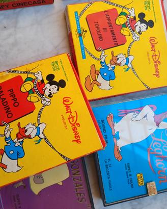 Lotto pellicole vintage 8mm / Super 8 Disney, WB