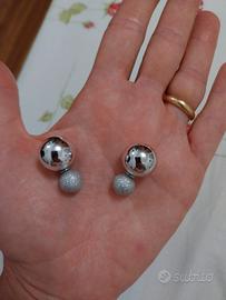 Orecchini doppia pallina