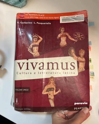Libro letteratura latina Vivamus