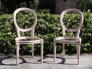 SEDIE, Capotavola e Sgabelli Alti NUOVI  Luigi XVI