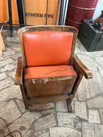 Sedia da cinema vintage