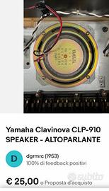 TUTTE le schede Elettr Completa Clavinova CLP810S