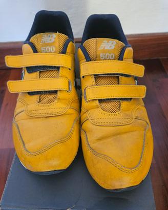 Scarpe New Balance Gialle n.40