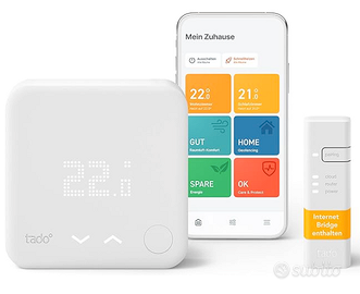 tado° V3+ Kit Termostato Programmabile Smart - Bia