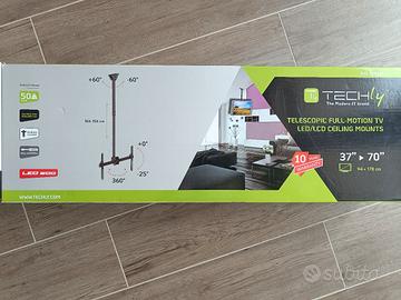 staffa porta tv da soffitto 