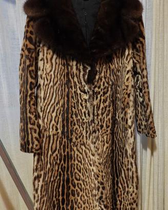 Pelliccia vintage in vero ocelot