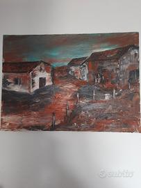 quadro su tela Cabras 