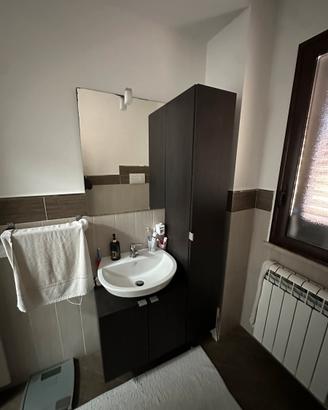 Armadio bagno e mobiletto lavabo