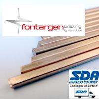 FONTARGEN 10 Bacchette Brasatura Rame 2mm A3000V