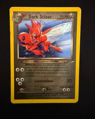 2002 Pokemon Neo Destiny Dark Scizor Holo #9/105