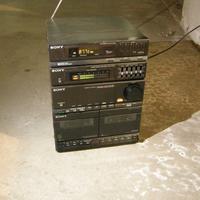 Sony compatto vintage FH-404 +  casse originali