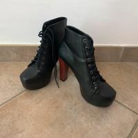 Scarpe con tacco simil Jeffrey Campbell n. 39
