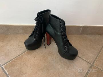 Scarpe con tacco simil Jeffrey Campbell n. 39