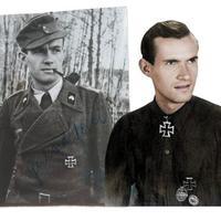 GERHARD BEIER FOTO AUTOGRAFO GERMANIA 3° REICH WW2