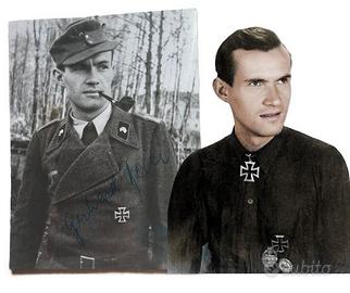 GERHARD BEIER FOTO AUTOGRAFO GERMANIA 3° REICH WW2