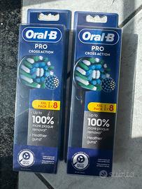 Testine Oral-B Cross Action nere originali