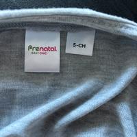 Vestaglia Prenatal grigio chiaro mélange