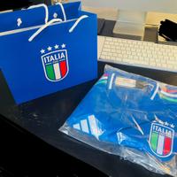 MAGLIA NAZIONALE ITALIA GARA HOME 2024 FIGC ADIDAS