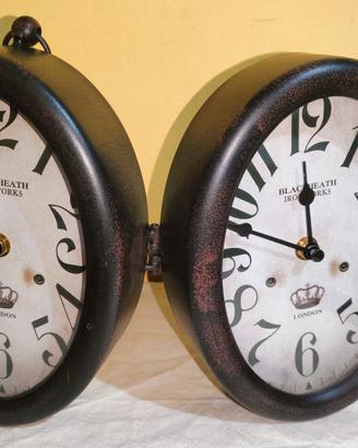 Orologio doppio quadrante/faccia Retrò vintage