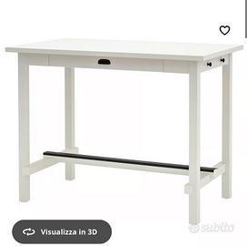 Tavolo Ikea con 4 sedute alte