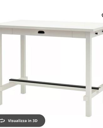 Tavolo Ikea con 4 sedute alte